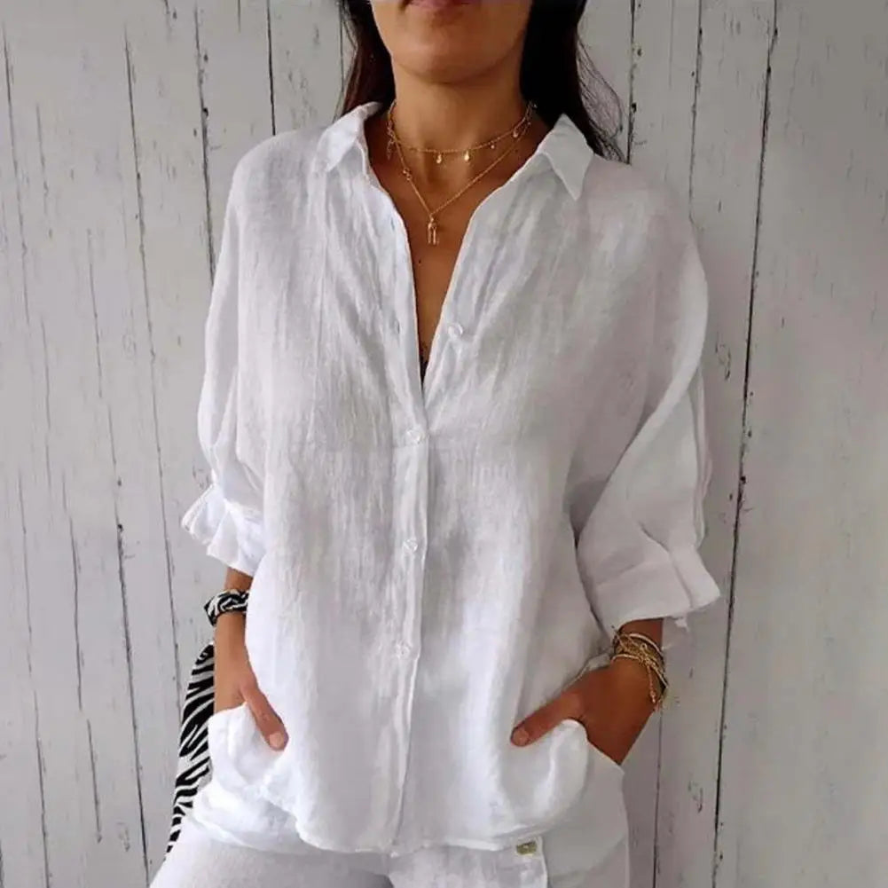 Paulina - Damenbluse - Lässiges und vielseitiges Modell