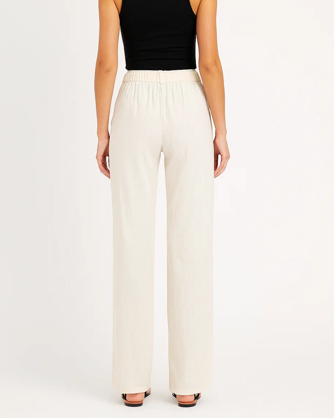 Elegante Sommerhosen mit elastischer Taille für Damen