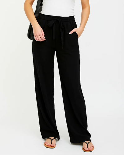 Elegante Sommerhosen mit elastischer Taille für Damen