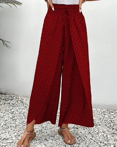 Damen-Sommerhosen mit geometrischem Print
