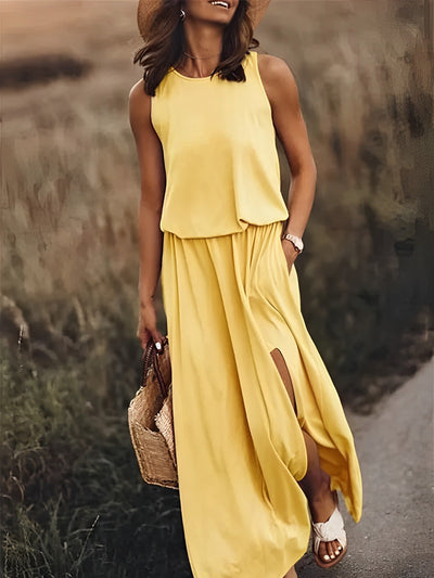 Jonna - Elegantes Farbenfrohes Kleid