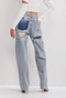 Straight Fit-Jeans mit Distressed-Look - Vintage-Denim mit modernen Details