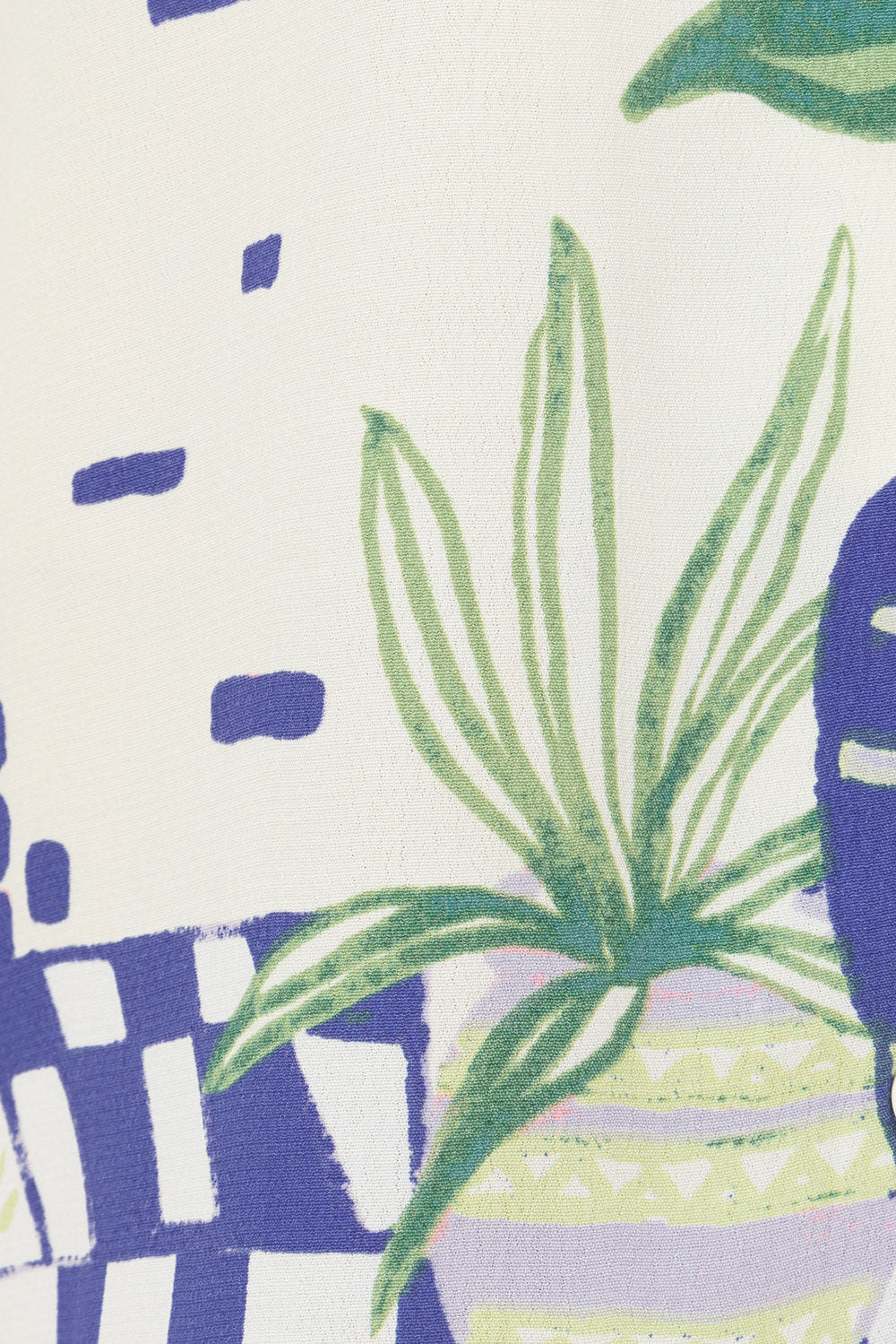 Nathalie Sommerset - Ensemble deux pièces à imprimé tropical avec coupe décontractée