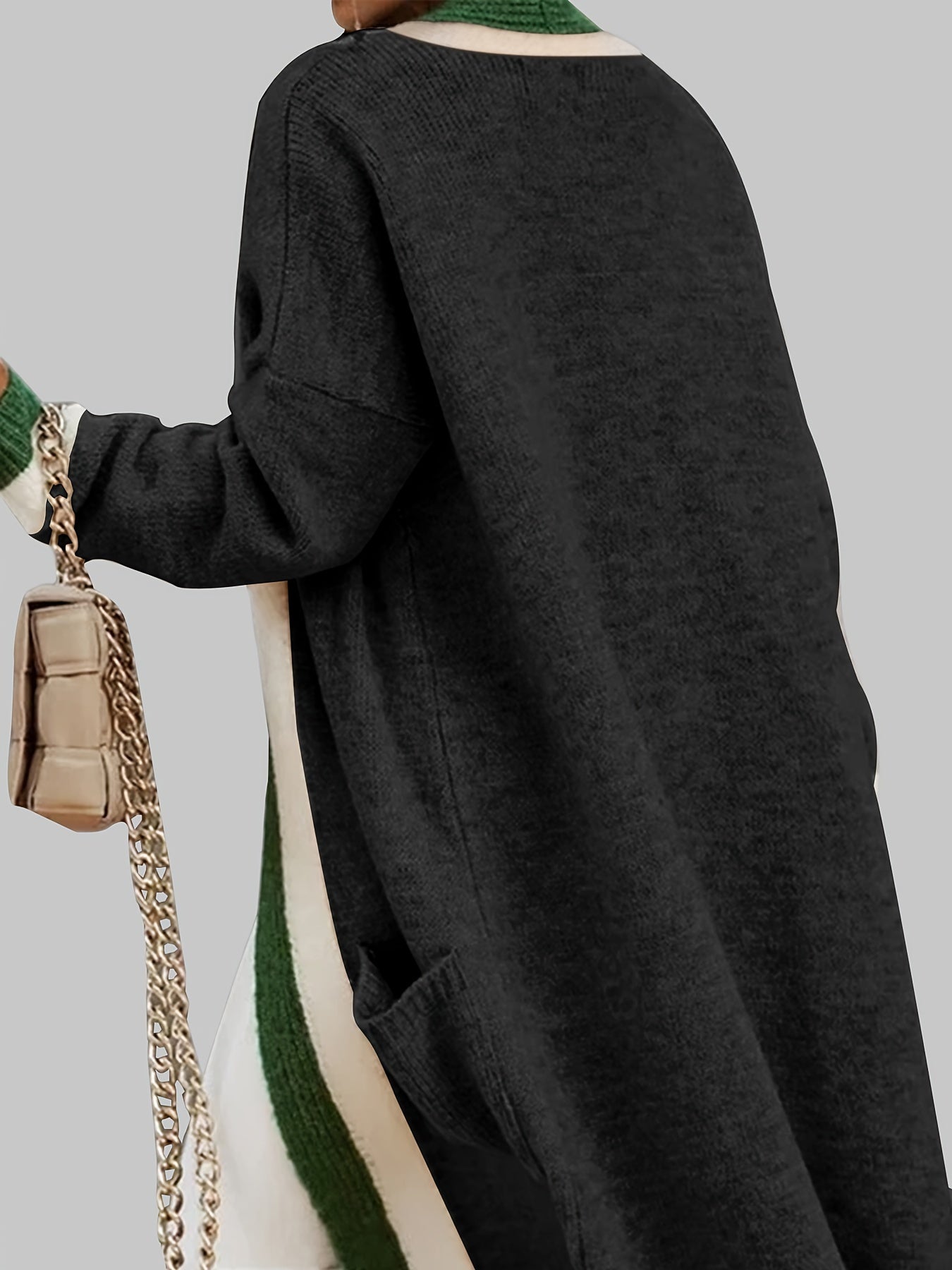 Charlotte Lange pletený sveter - vintage inšpirácia s farebnými akcentmi