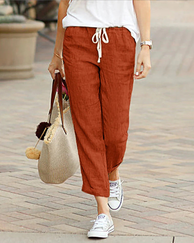 Naïma - Bequeme Leinenhose | Light & Stylish