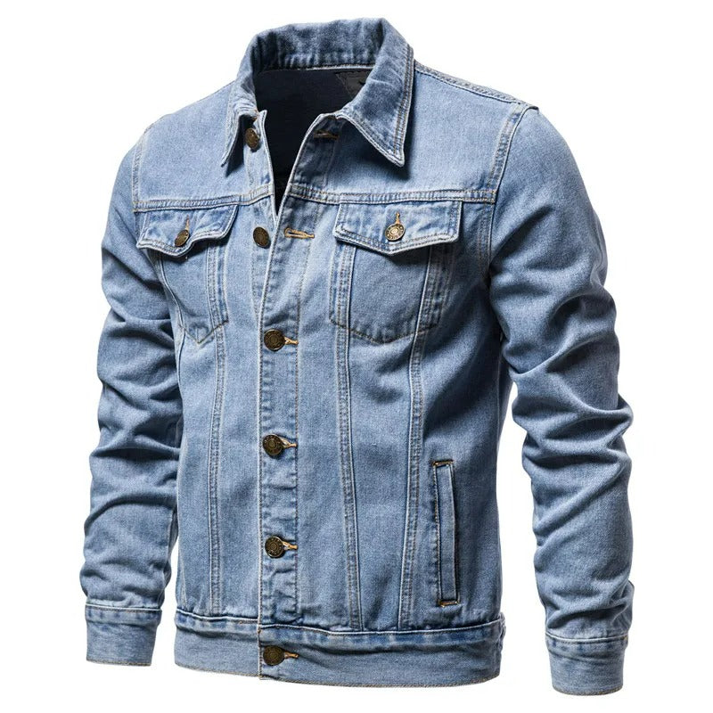 Julian | bequeme Jeansjacke für Männer