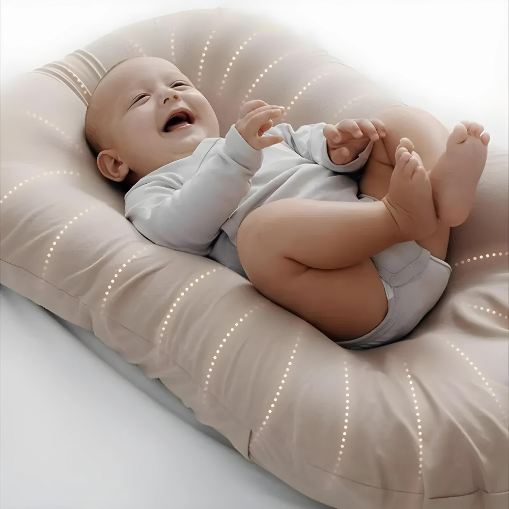 Vielseitiges orthopädisches Baby-Kissen - weiche und atmungsaktive Unterstützung