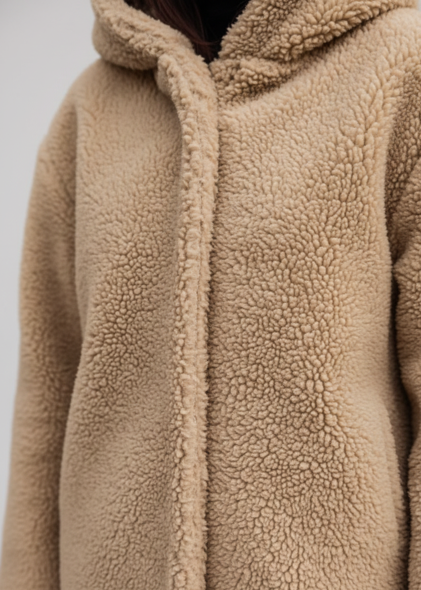 Cappotto da donna in pelliccia sintetica