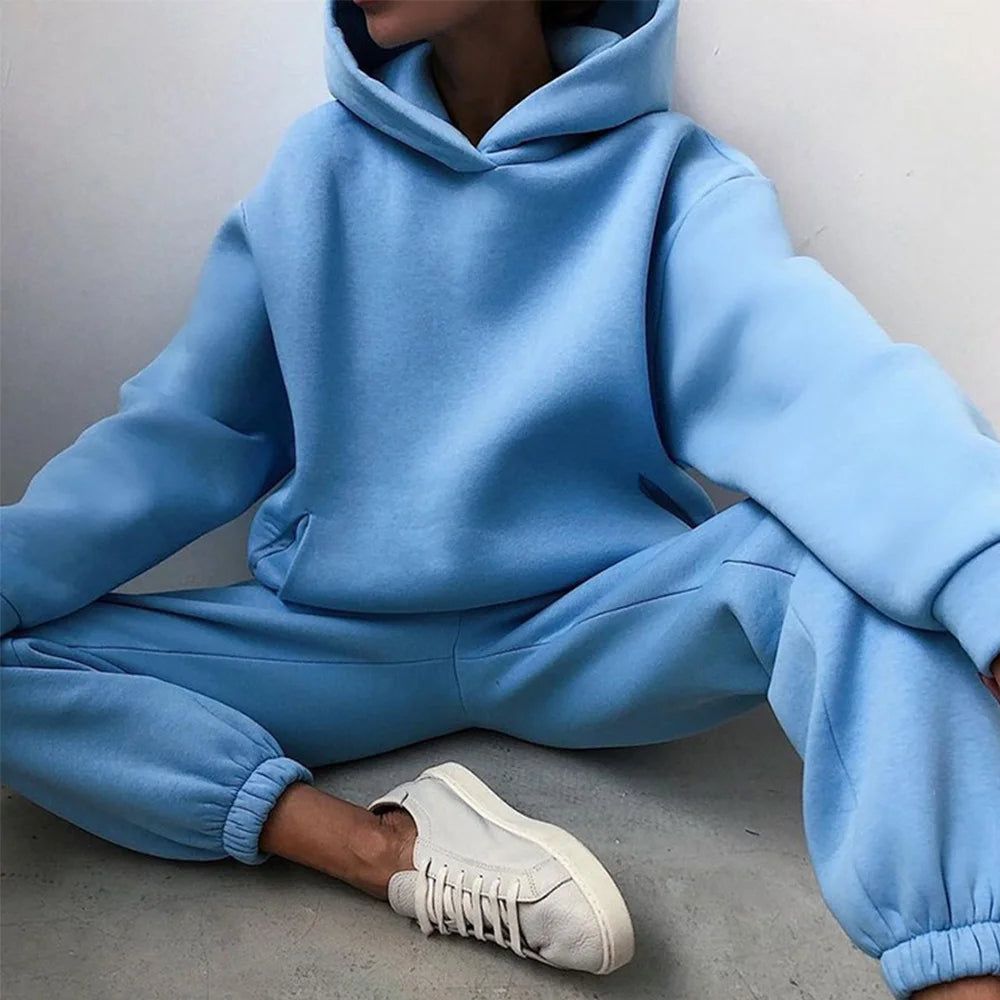 Casual Vintage Oversized Trainings- & Jogginganzug für Damen | Perfekt für lässige Tage