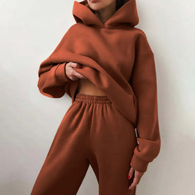 Casual Vintage Oversized Trainings- & Jogginganzug für Damen | Perfekt für lässige Tage