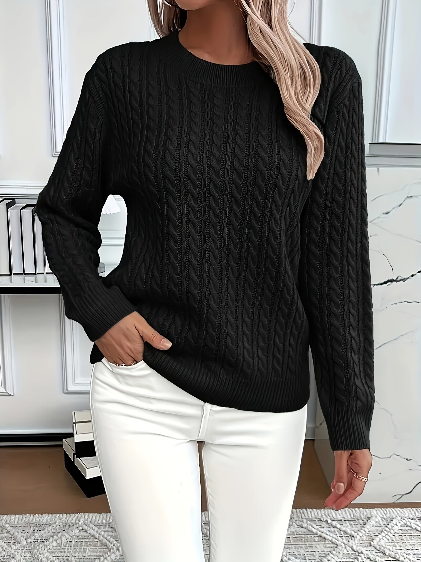 Strickpullover für Frauen - weicher und modischer Pullover für Frühling und Herbst