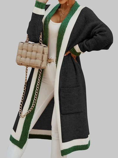 Charlotte Lange Strickjacke - Vintage-Inspiration mit bunten Akzenten