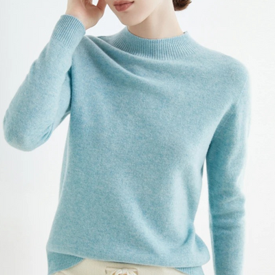 LuxKnit – Damen Kaschmirpullover