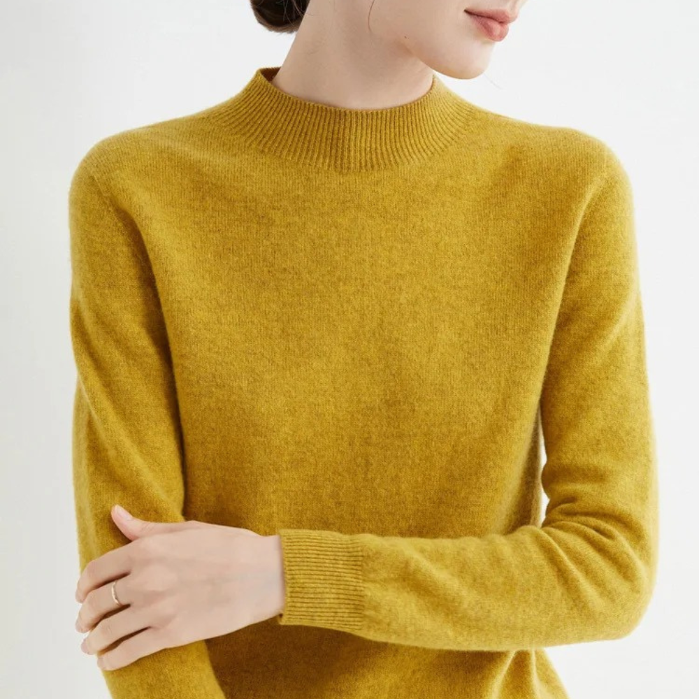 LuxKnit – Damen Kaschmirpullover