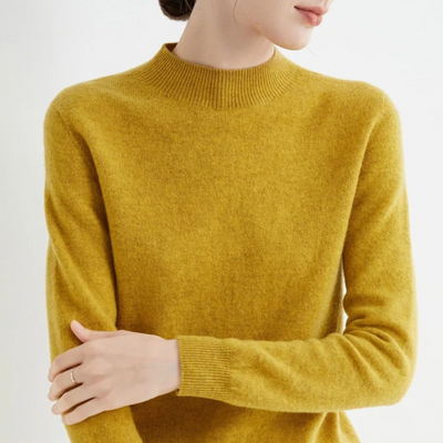 LuxKnit – Damen Kaschmirpullover