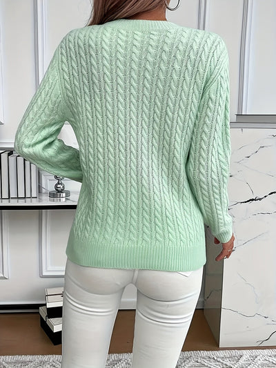 Strickpullover für Frauen - weicher und modischer Pullover für Frühling und Herbst