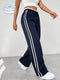 Dimphy | Elegante gerade Hose mit hoher Taille
