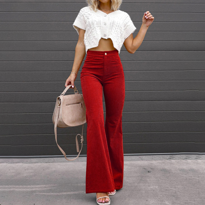Schlaghose im Vogue-Stil