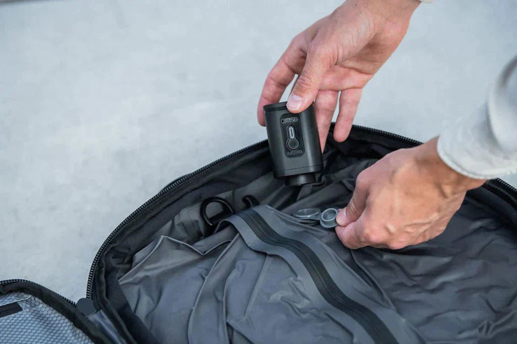 Anti-Diebstahl-Rucksack - 60L Reiserucksack mit Vakuum-Kompression