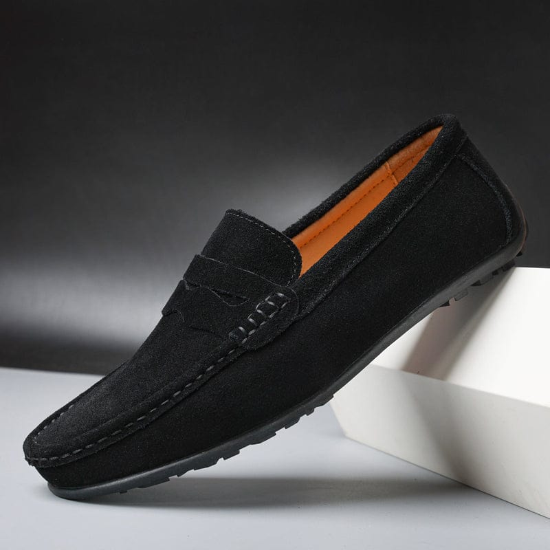 LE DREUX LOAFERS AUS WILDLEDER