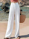 Noemi | Weite Leinenhosen für einen entspannten Look
