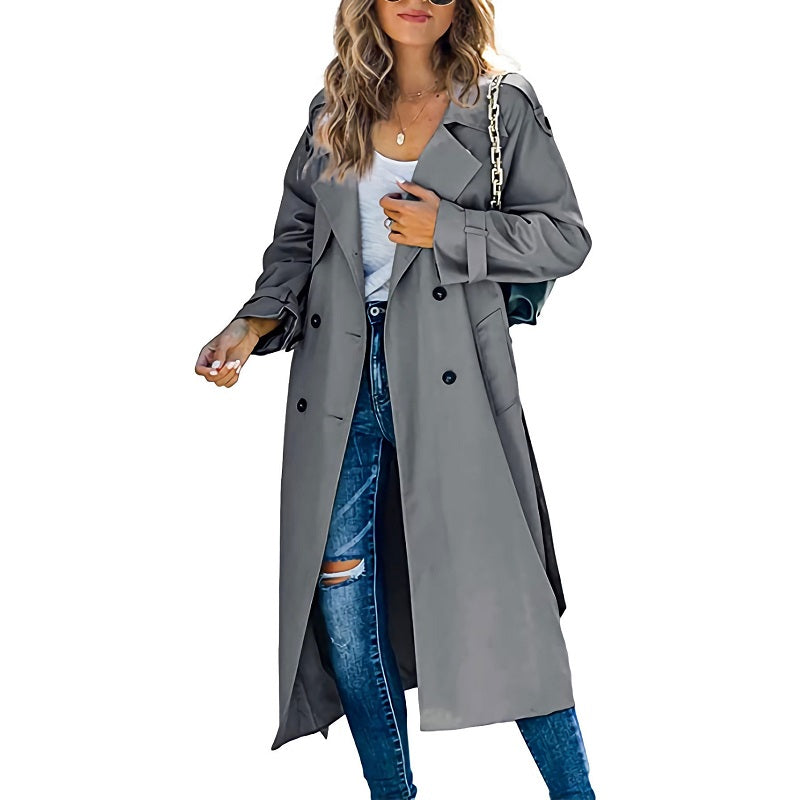 Zara - Damen Trenchcoat Lang