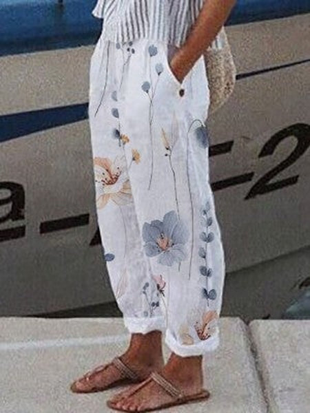 Leichtigkeit für jeden Tag: Leichte Comfort-Hose aus Baumwolle