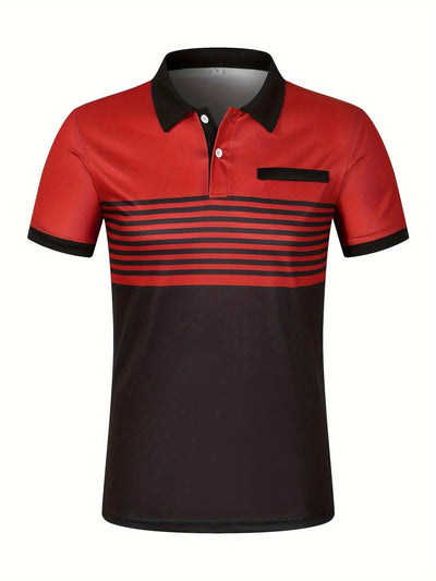 Louis｜Gestreiftes Sommer-Poloshirt für Männer
