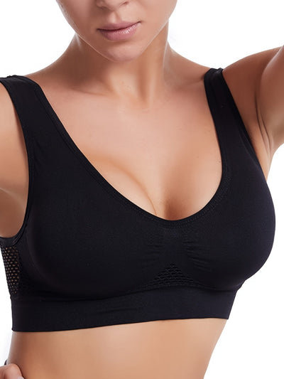 Nahtloser, gepolsterter Sport-BH aus EVA für Frauen - Atmungsaktives Material