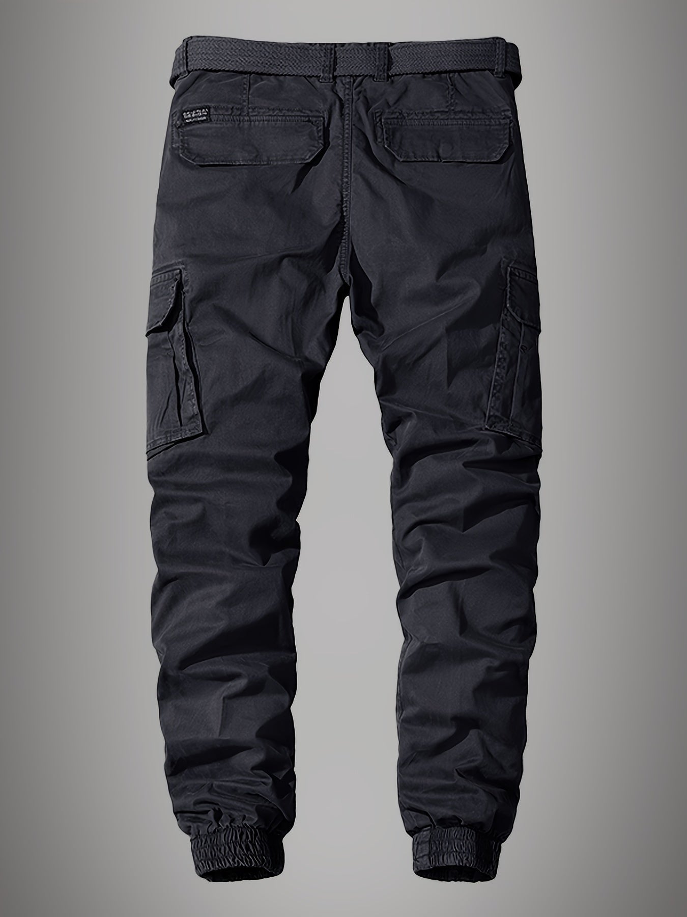 Paweł Cargo Joggers für Männer - Elegante bestickte Multi-Pocket-Hose