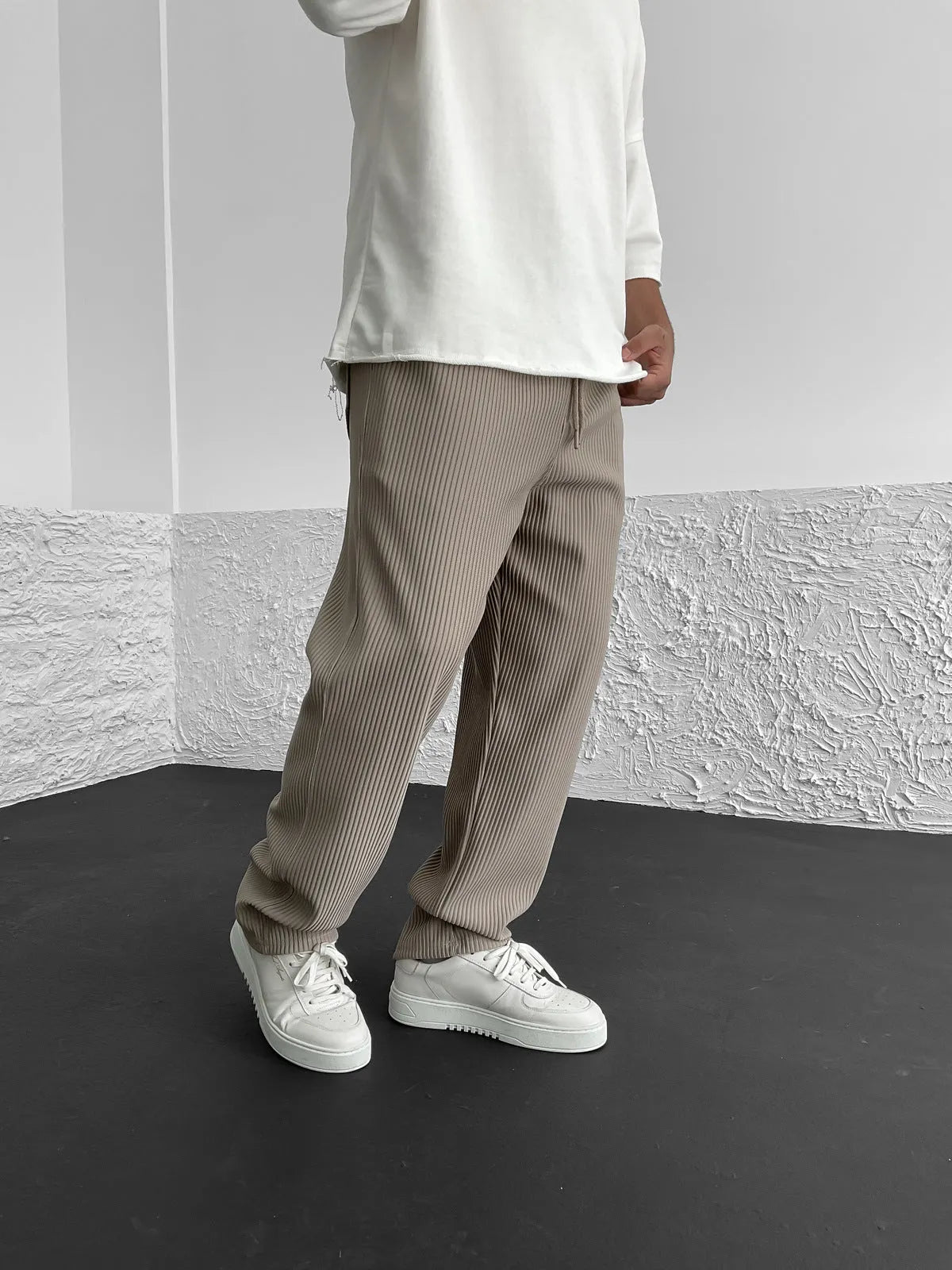 Boridashop | Bequeme Spandex-Hose in Rippe