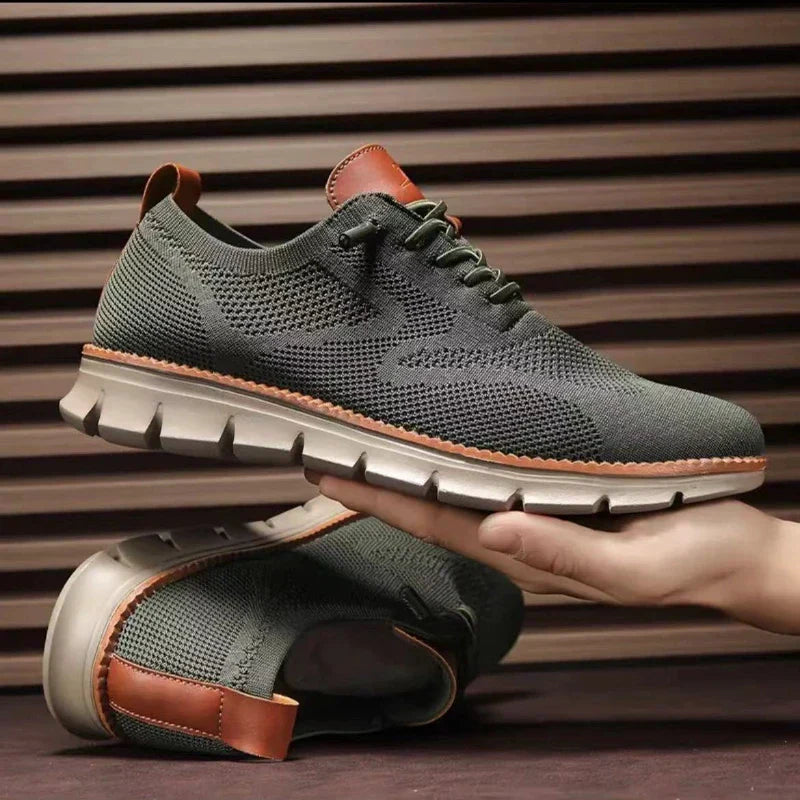 Zapatillas de punto para hombre | Zapatos de trabajo ligeros