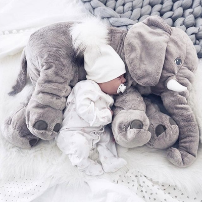 Plüschkissen Elefant - Kuscheltier für Komfort und Schlaf