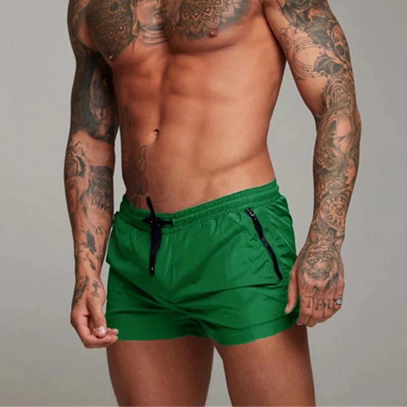 Enzo - Kurze Badeshorts mit Kordelzug