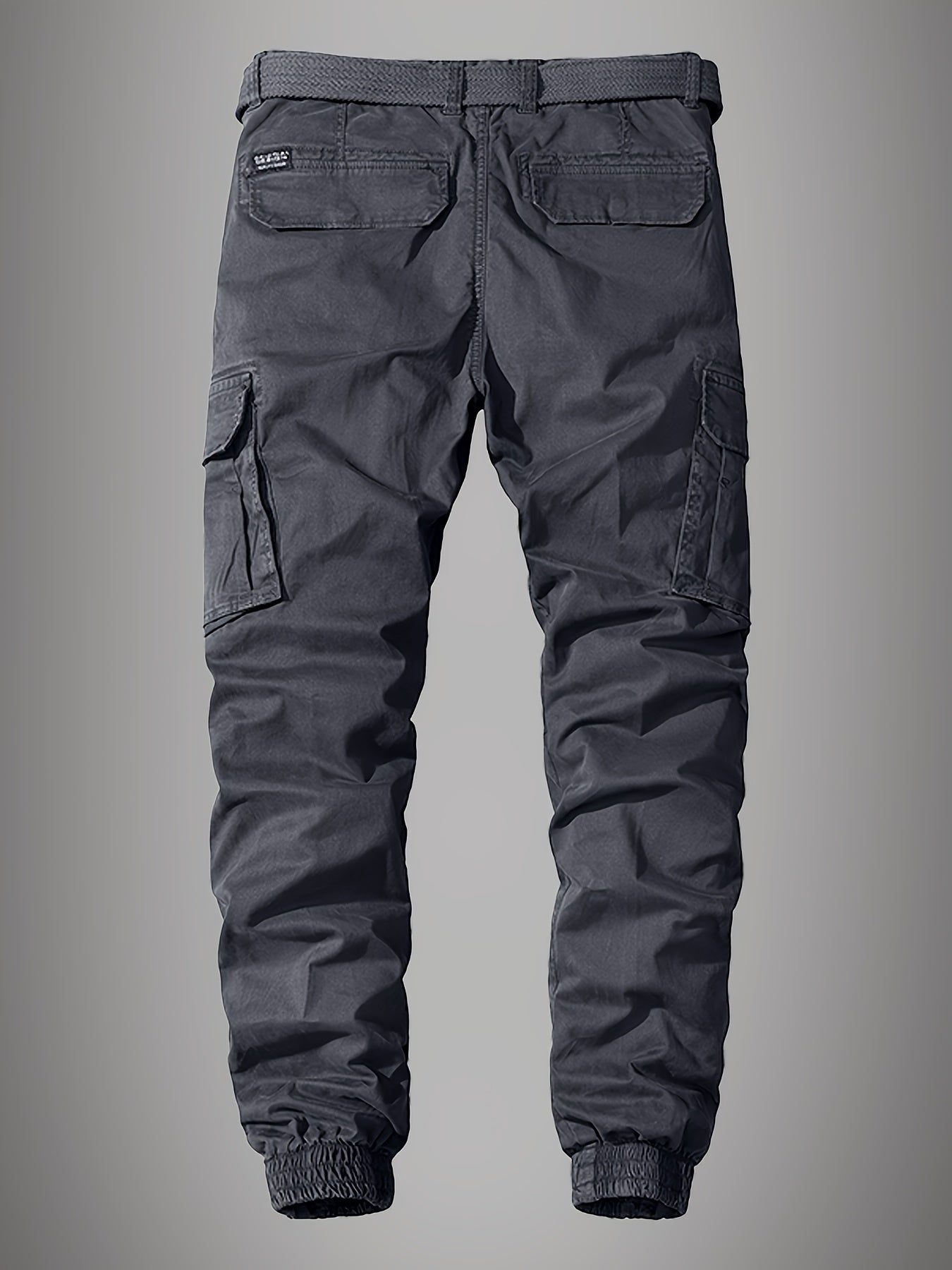 Paweł Cargo Joggers für Männer - Elegante bestickte Multi-Pocket-Hose