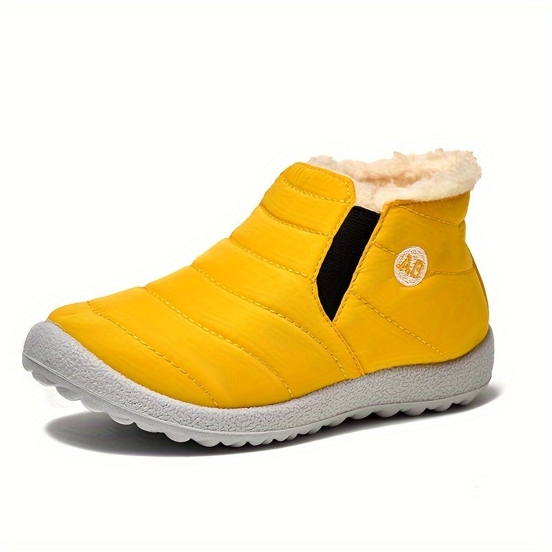 Warme, kuschelige, rutschfeste Fleece-Knöchelstiefel aus Plüsch - Laice