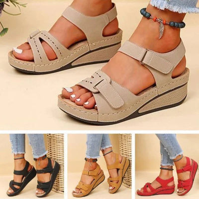 Bequeme orthopädische Sandalen für Frauen