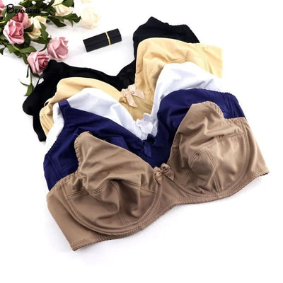 Bügel-BH für Frauen | Plus Size & volle Bedeckung | Ungepolsterter Bralette | Elasthan