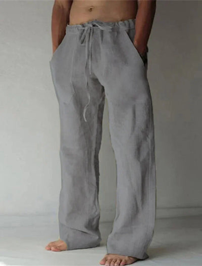 Baggy Leinenhosen für Männer aus hochwertigem Leinen