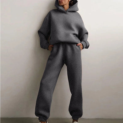 Casual Vintage Oversized Trainings- & Jogginganzug für Damen | Perfekt für lässige Tage
