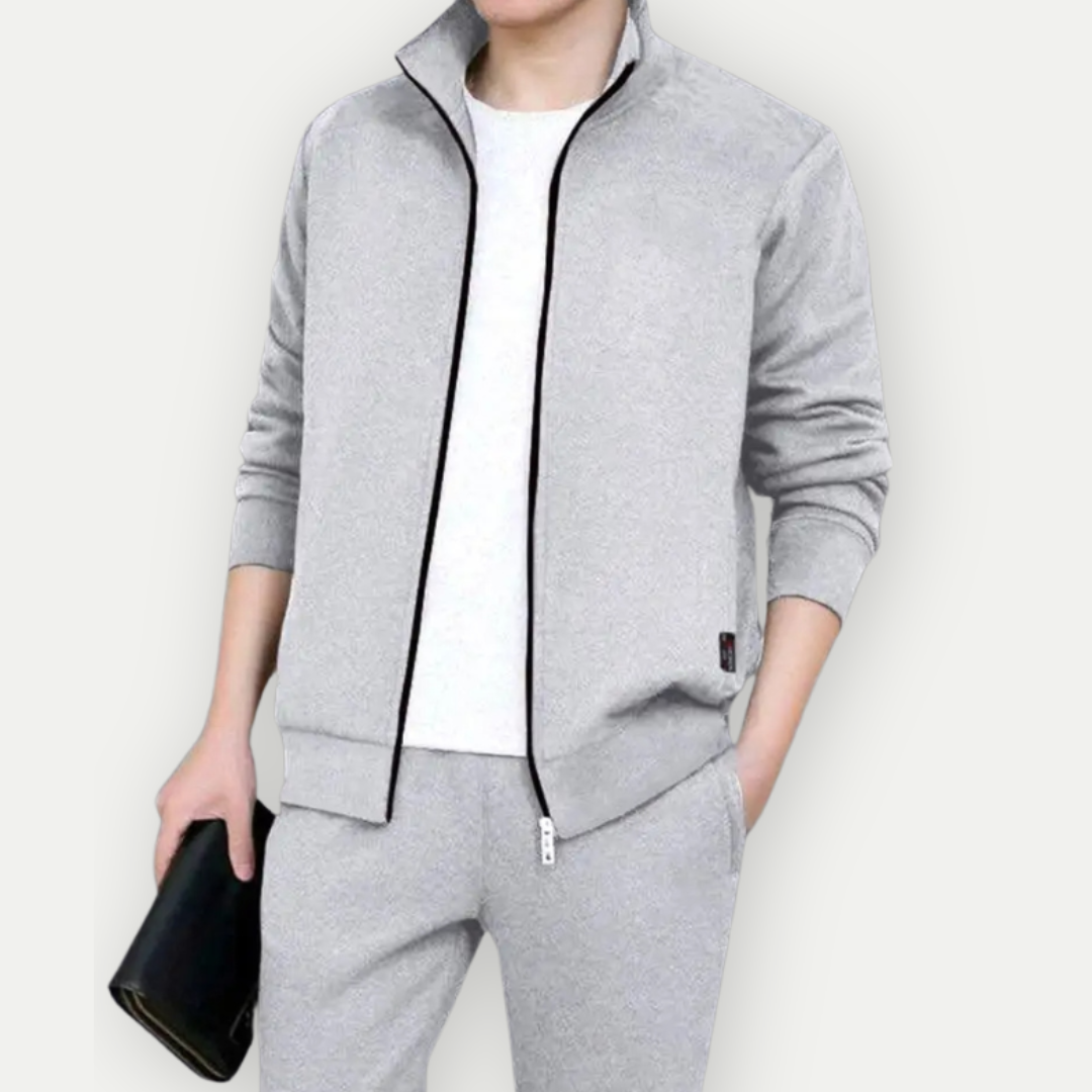 Men's Cardigan & Pants in Fashionable Set - Maik