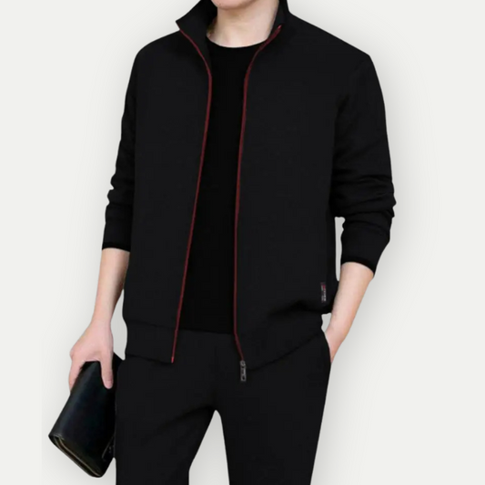 Men's Cardigan & Pants in Fashionable Set - Maik