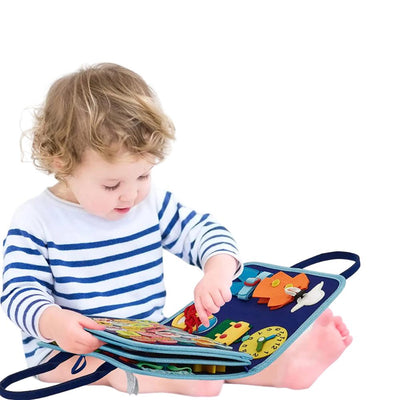 Montessori Kleinkind beschäftigt Board pädagogische Aktivität