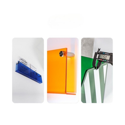 Revistero de pared fabricado en acrílico transparente