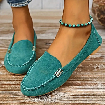 Damen Halbschuhe mit einfachem Slip-On | Ideal für den Alltag