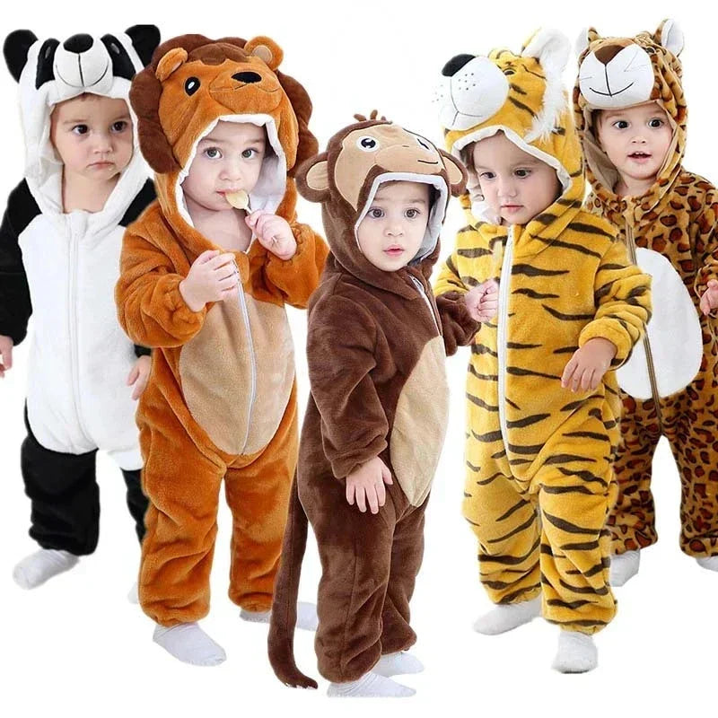 Peleles de bebé JungleBuddies: Peleles de animales adorables para tu hijo