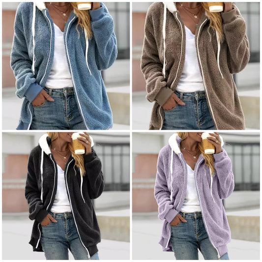 Boridashop | Ležérna mikina z plyšu