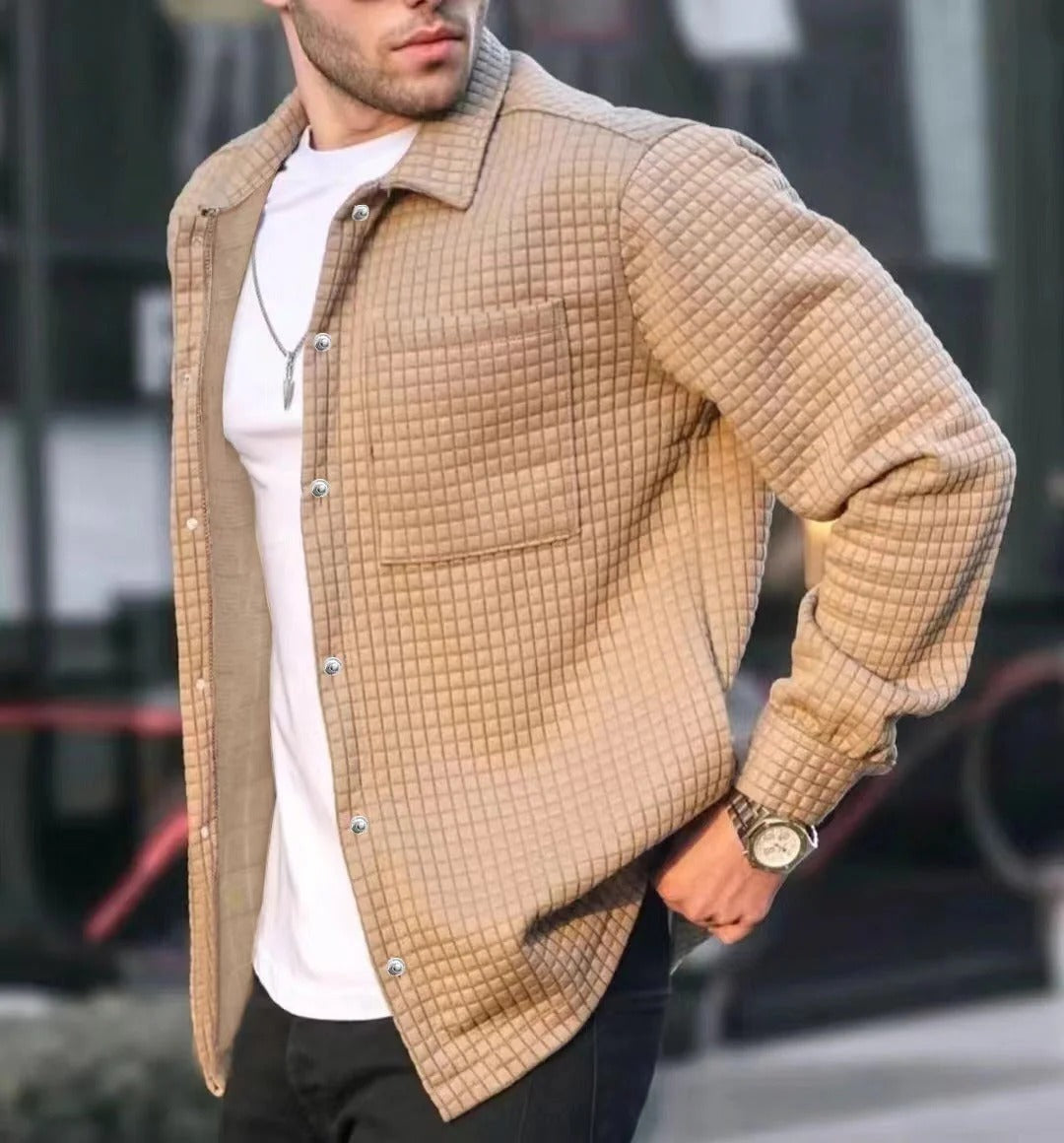 Gesteppte Hemdjacke mit Knöpfen | Ideal für entspannte Tage
