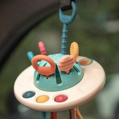 COZYPULL | Juguete sensorial Montessori para la dentición de niños pequeños 