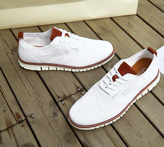 Jonas | Scarpe stringate da uomo con tomaia traspirante – leggere, flessibili e di stile